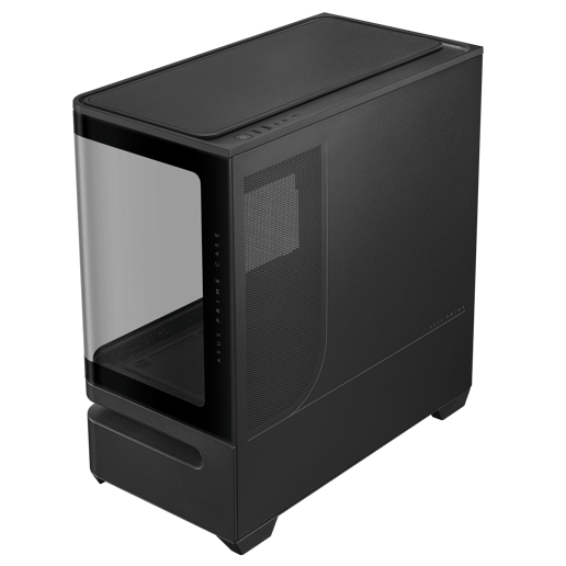 ASUS Prime AP202 ARGB Mid Tower Gaming Case - Black 